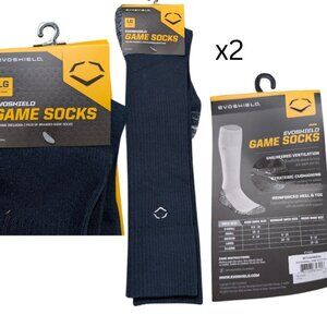 EvoShield Black Game Socks